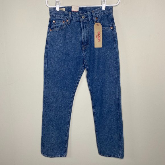 Levi's 551 Z Authentic Straight Big E Denim Jean Men's 27 Blue 90s Skate NWT
